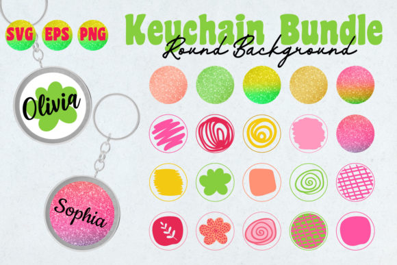 Download Keychain Bundle, Glitter Background PNG - Premium Bundle