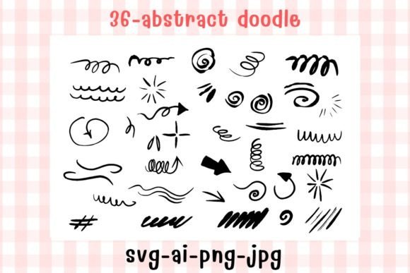 Download 36-abstract Doodle Svg - Premium Resources