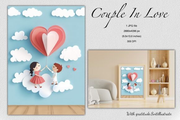 Download Couple in Love,Poster JPG - Premium Bundle